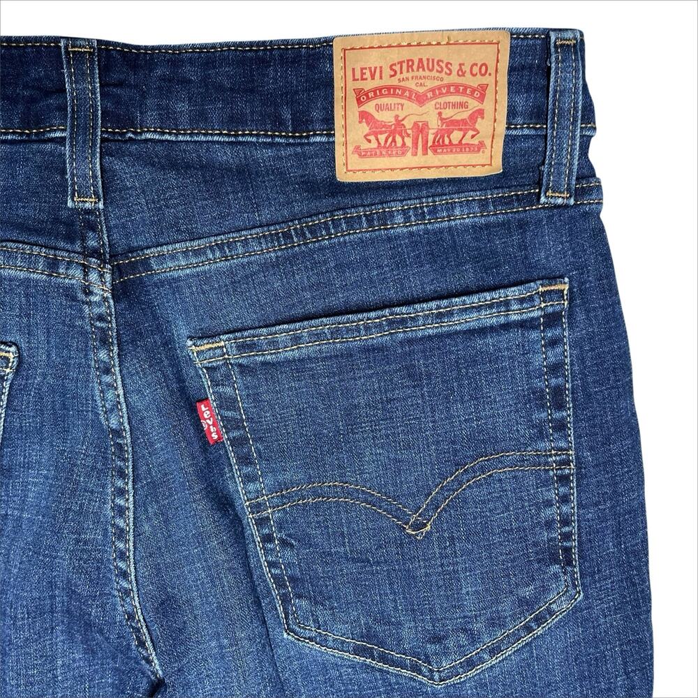LEVI'S 725 High Rise Boot Cut Stretch Denim Jeans Medium-Dark Wash Size 31 - Picture 5 of 8